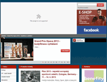 Tablet Screenshot of fit-centrum.cz